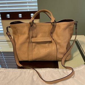 LONGCHAMP 3D top handle bag M tote EUC